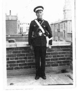 Gerald Richardson in his St John's Ambulance uniform.