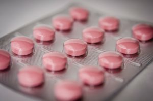 Tablets in pharmaceutical packaging